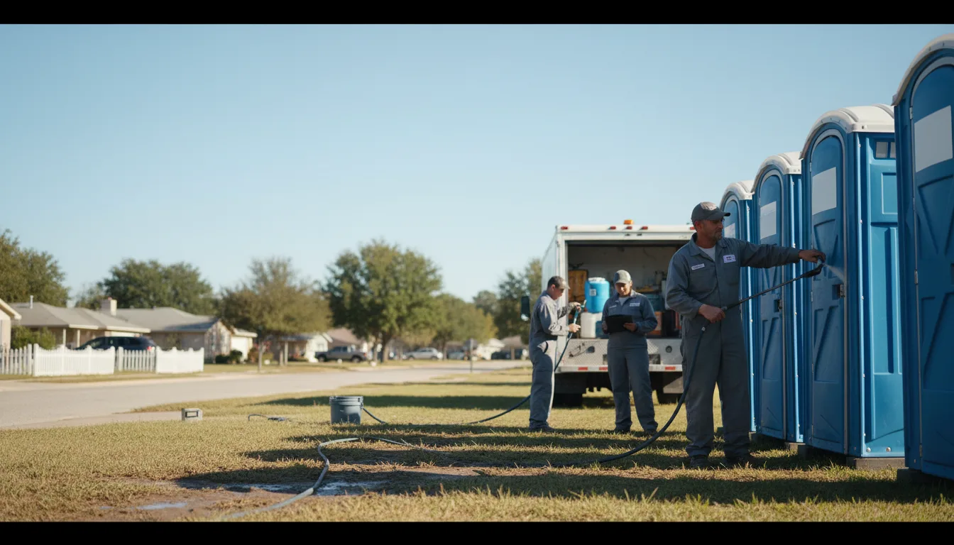 Long-Term Portable Toilet Rental in Deweese, NE near me